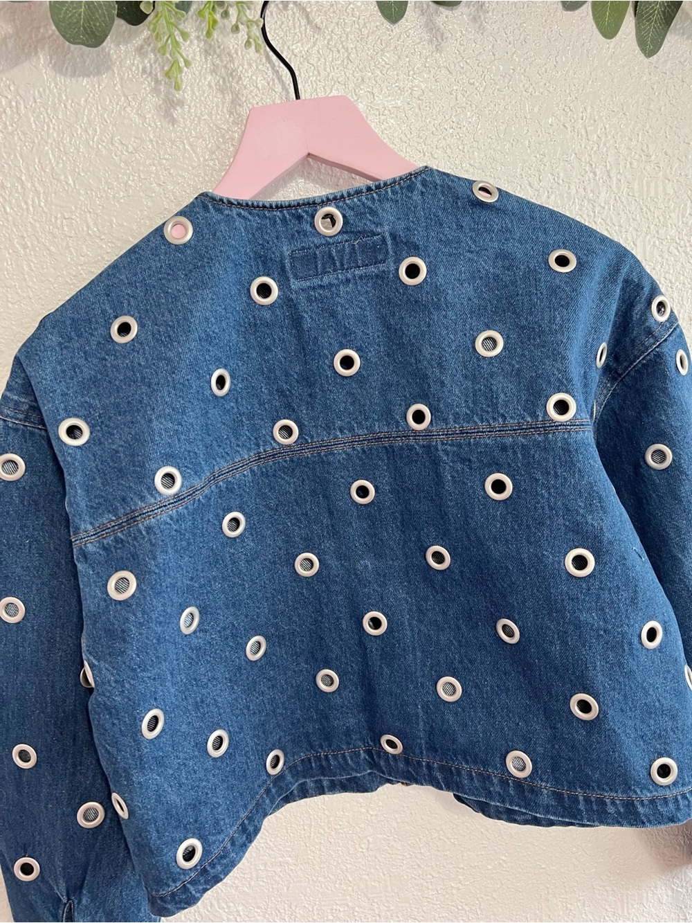 NWT Free People Blank NYC Silver Dreams Jacket - Picture 11 of 12
